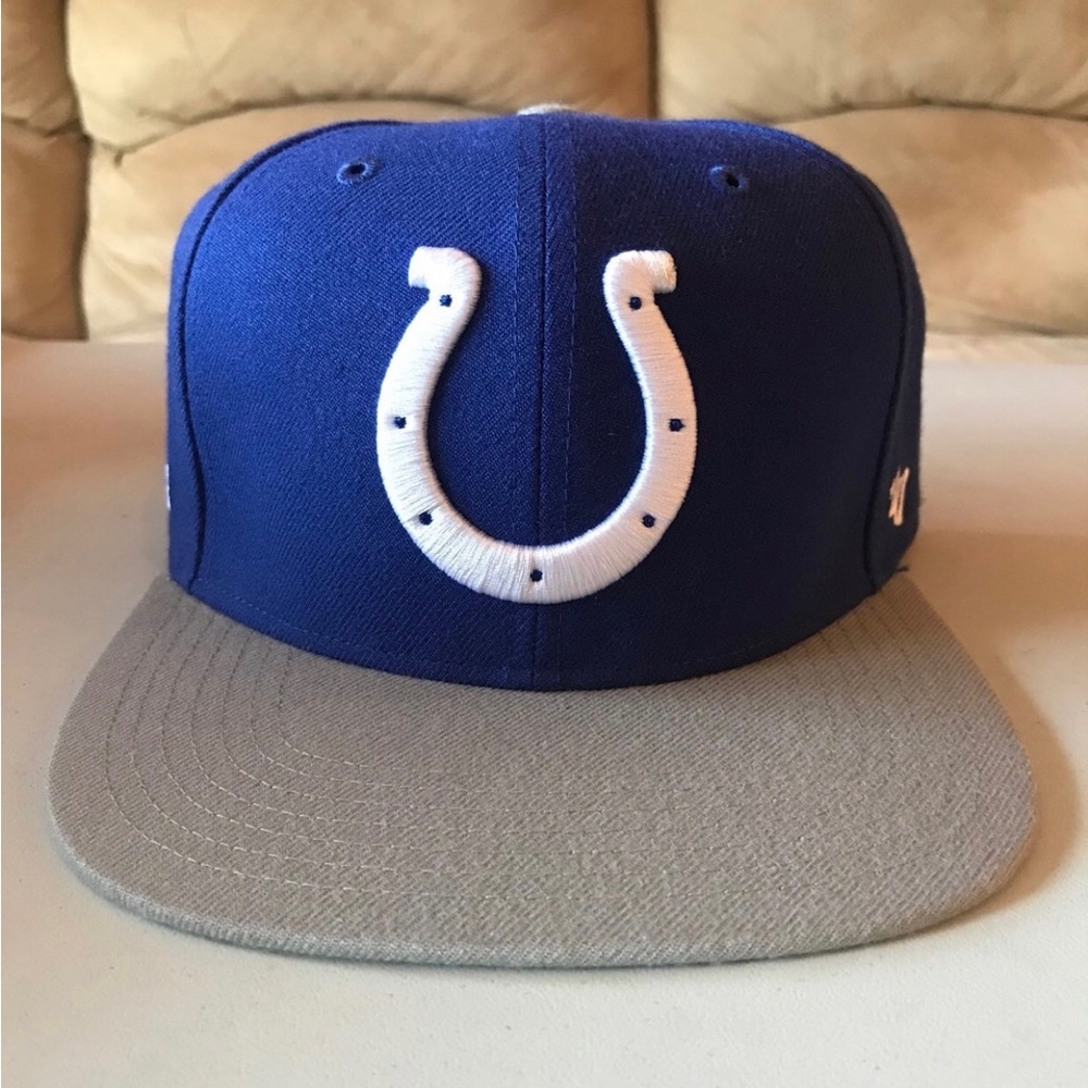 Indianapolis Colts 47 brand strapback hat.